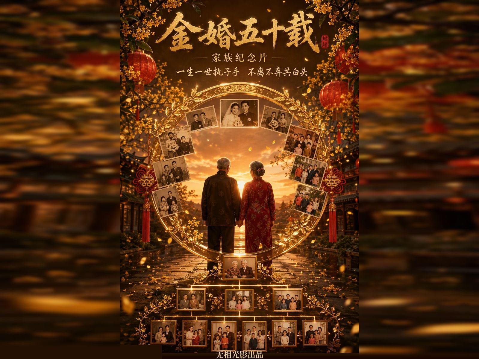 金婚五十载 · 家族纪念片封面